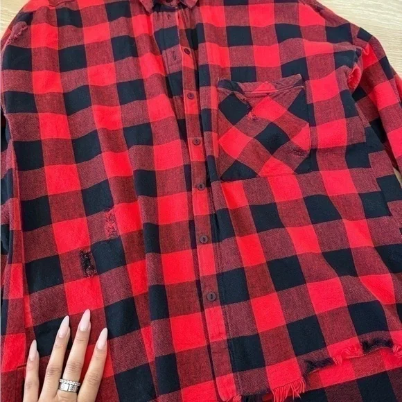 Zara Plaid Shirt - Picture 5 of 6
